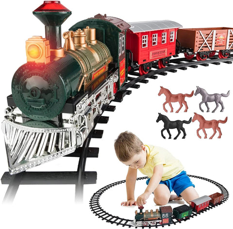 Battery Operated Train Toy - Black