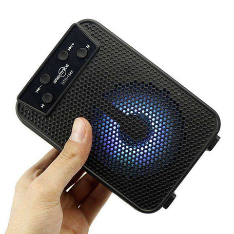 'Portable Wireless Speaker with Lights 4 Inch Big Size