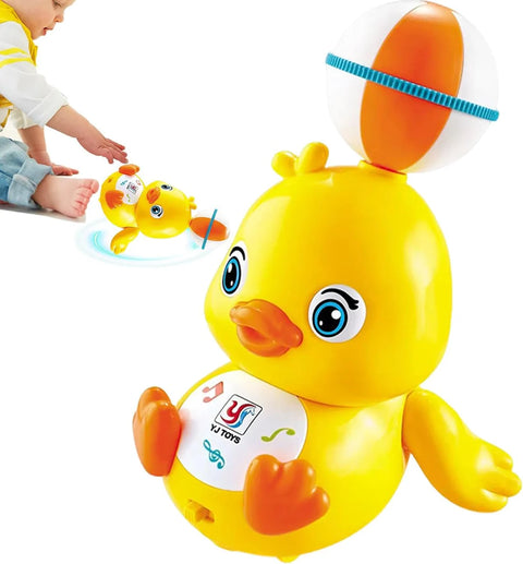 Musical Dancing Spinning Top Duck Toy for Kids