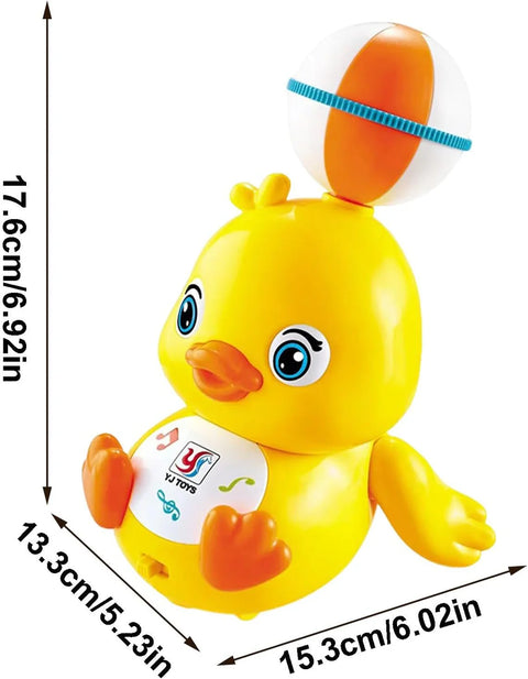 Musical Dancing Spinning Top Duck Toy for Kids