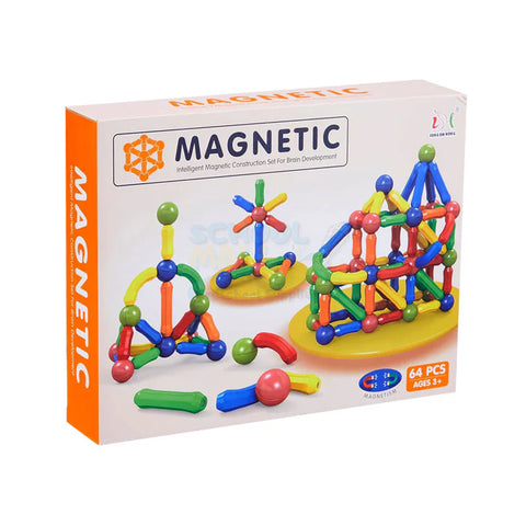 25 PCS Magnetic Sticks Educational Toy