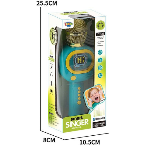 '''Smart Singer Mic Phone with Bluetooth – Wireless Karaoke Fun for Kids