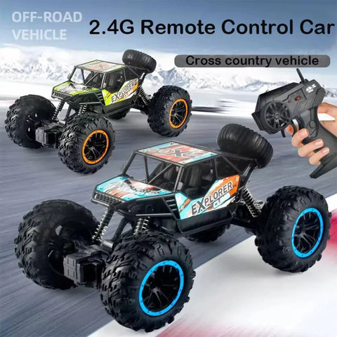 Rock Crawler RC Metal Remote Control Car for Kids With Smoke Effect