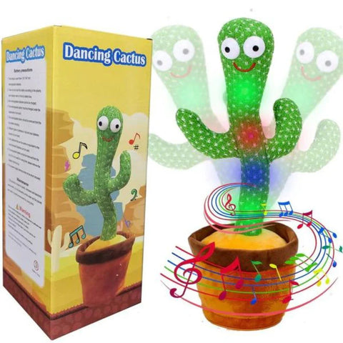 Dancing talking Cactus Toy (Rechargeable)