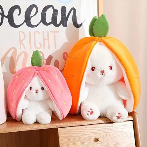 Long-Eared Bunny Plush – Small (27cm) Medium (33 cm)