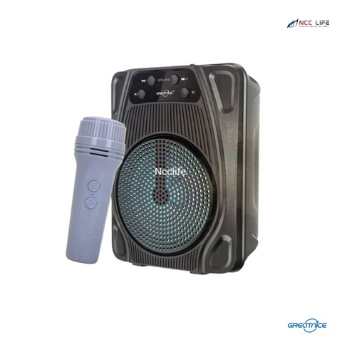 'Portable Wireless Speaker with Lights 4 Inch Big Size