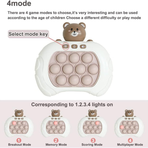 Bear Pop Fidget Toy Game – Stress Relief & Fun!