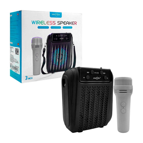 '''Portable Wireless GTS Bluetooth Speaker with Microphone Chargeable