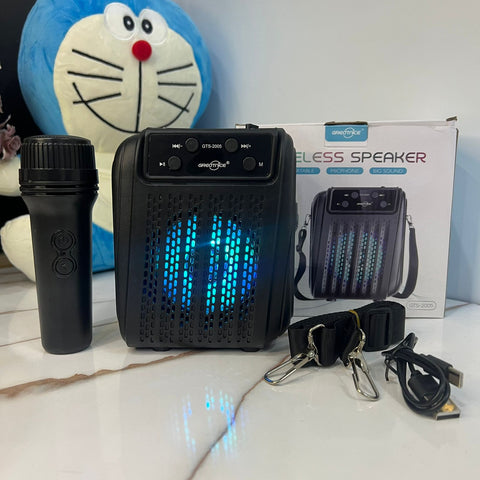 '''Portable Wireless GTS Bluetooth Speaker with Microphone Chargeable