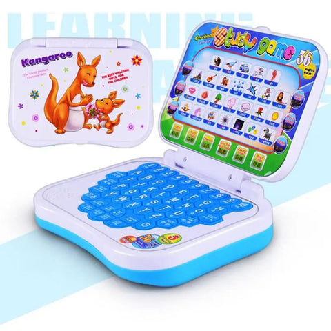 Different Characters Themed Mini Learning Laptop For Kids Assortment