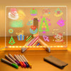 8x12 Inch Large Size LED Glow Drawing Board for Kids!