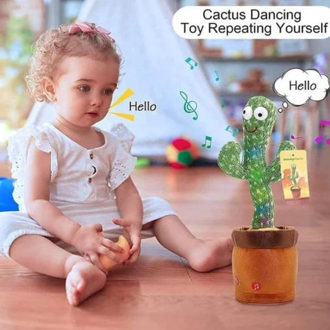 Dancing talking Cactus Toy (Rechargeable)