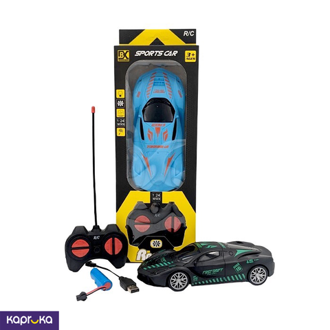 RC Racing Sports Car - Rechargeable 1:24 Scale