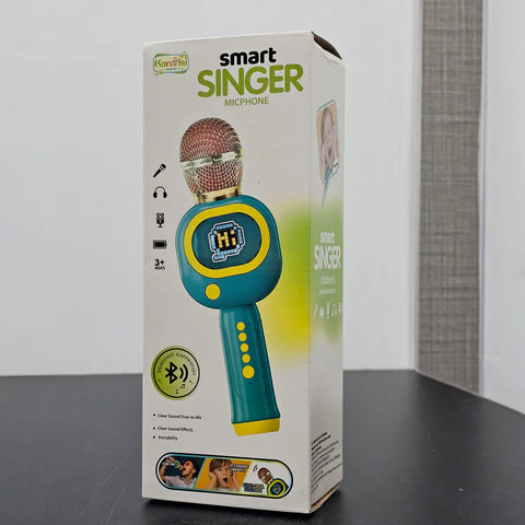 '''Smart Singer Mic Phone with Bluetooth – Wireless Karaoke Fun for Kids