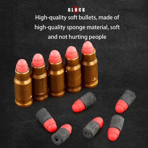 Soft Bullet Gun with Shell Recoil